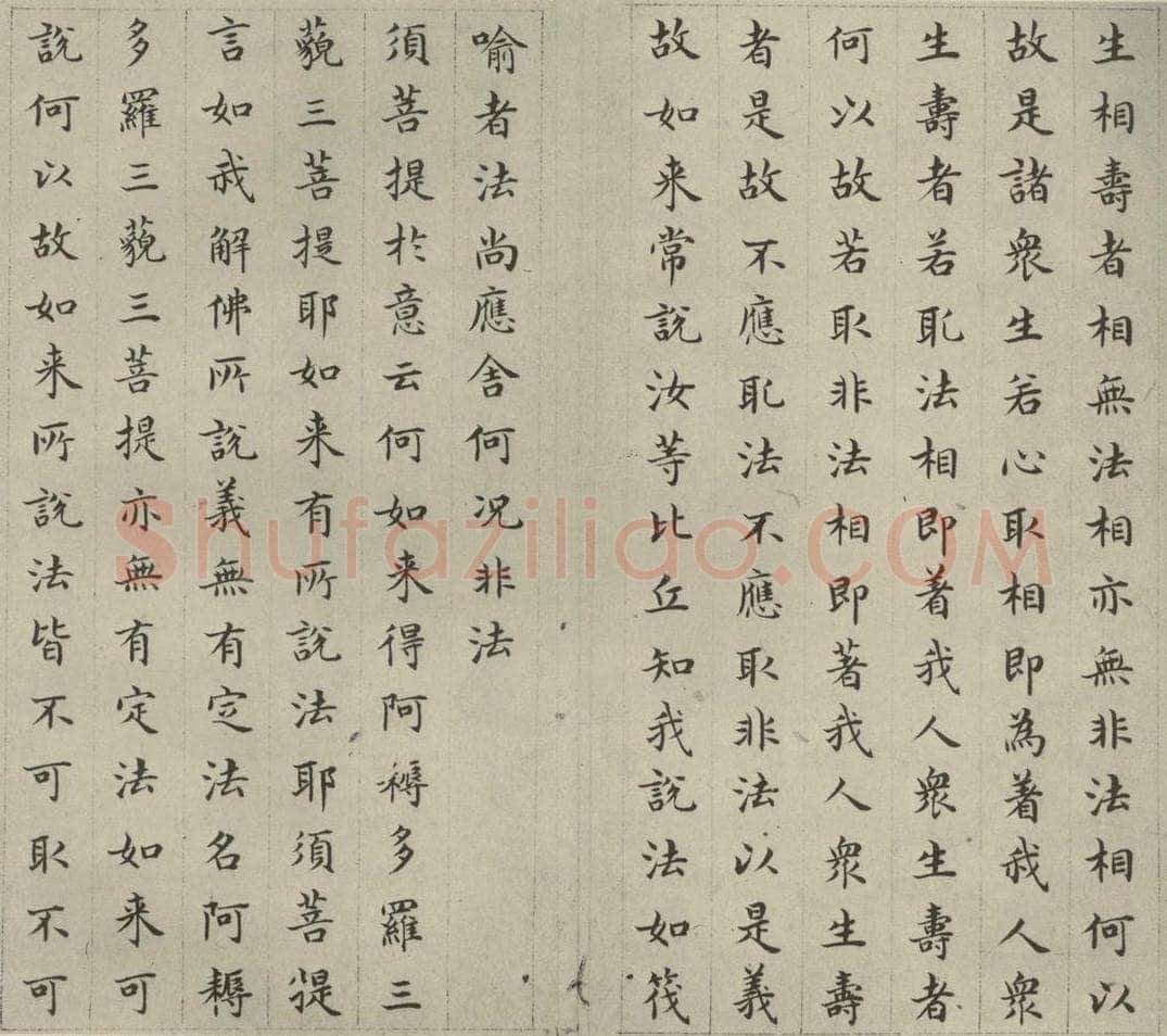 明 文震孟 金刚般若波罗蜜经 （5） 书法作品
