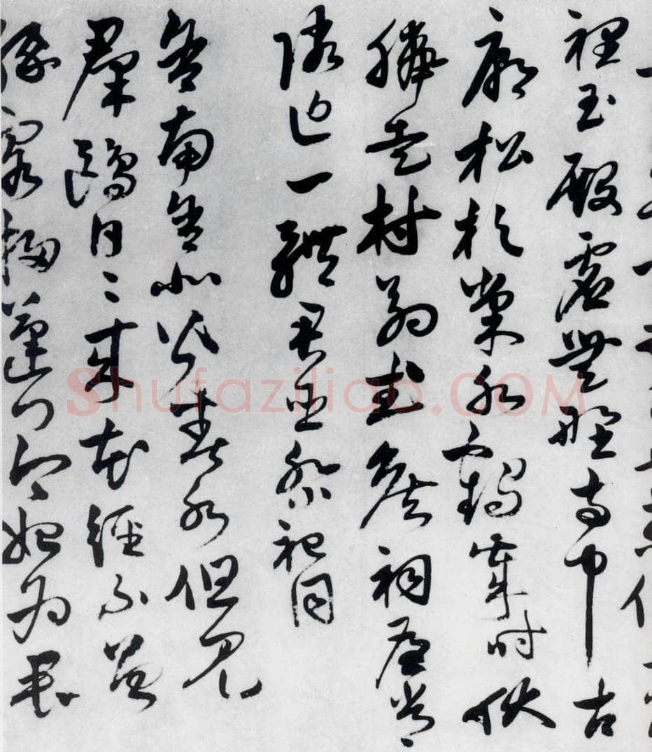 明代 唐顺之 唐顺之书杜甫见萤火虫等七首（4） 书法作品