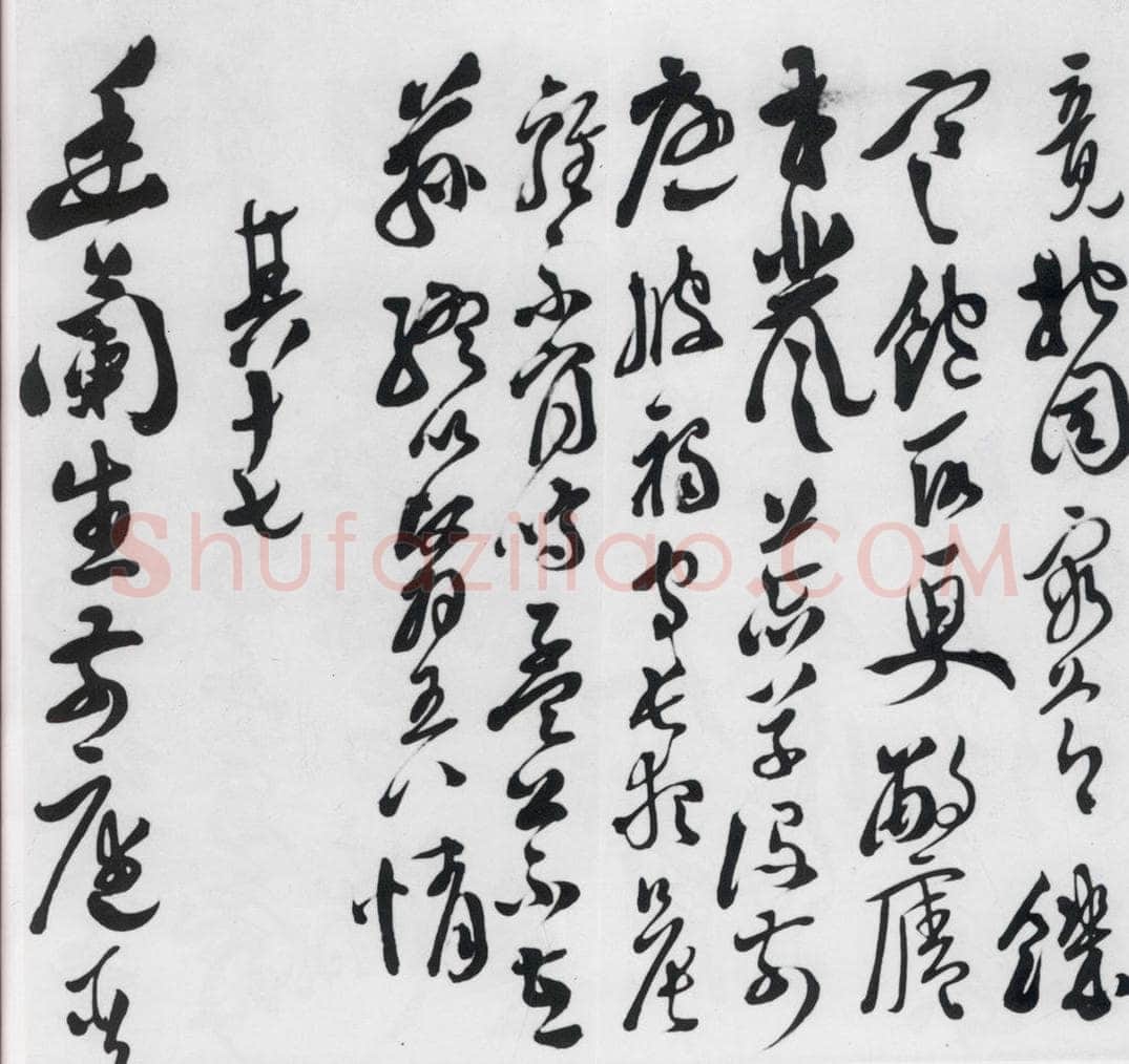 明代 徐渭 徐渭书陶渊明饮酒等二十三首（20） 书法作品
