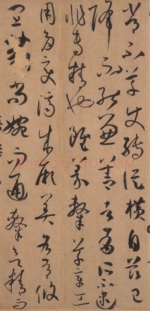 687年唐代 孙过庭 《书谱》之二十四 书法作品