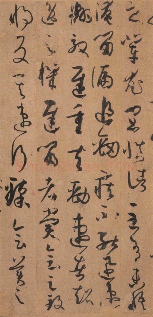 687年唐代 孙过庭 《书谱》之五十三 书法作品