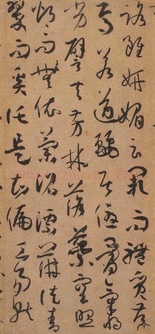 687年唐代 孙过庭 《书谱》之五十六 书法作品