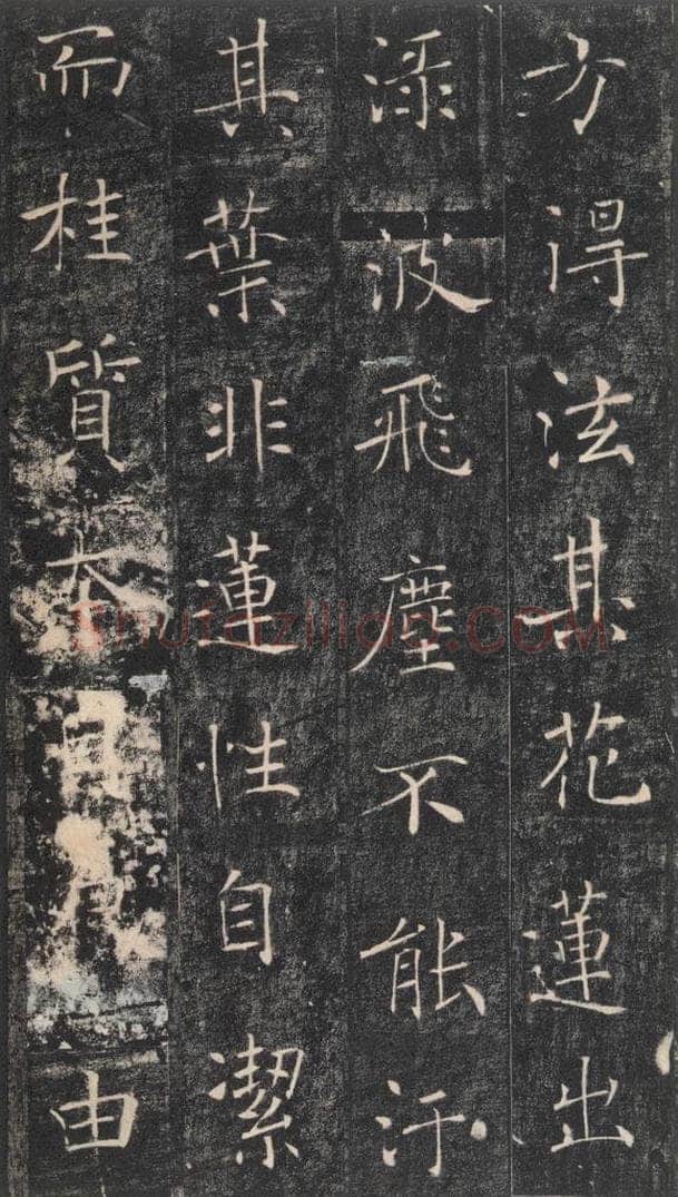 653年唐代 褚遂良 《雁塔圣教序》之二十六 书法作品