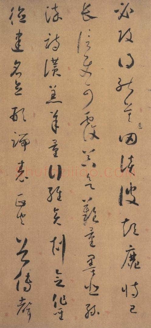 唐代 怀素 《草书千字文》之五 书法作品