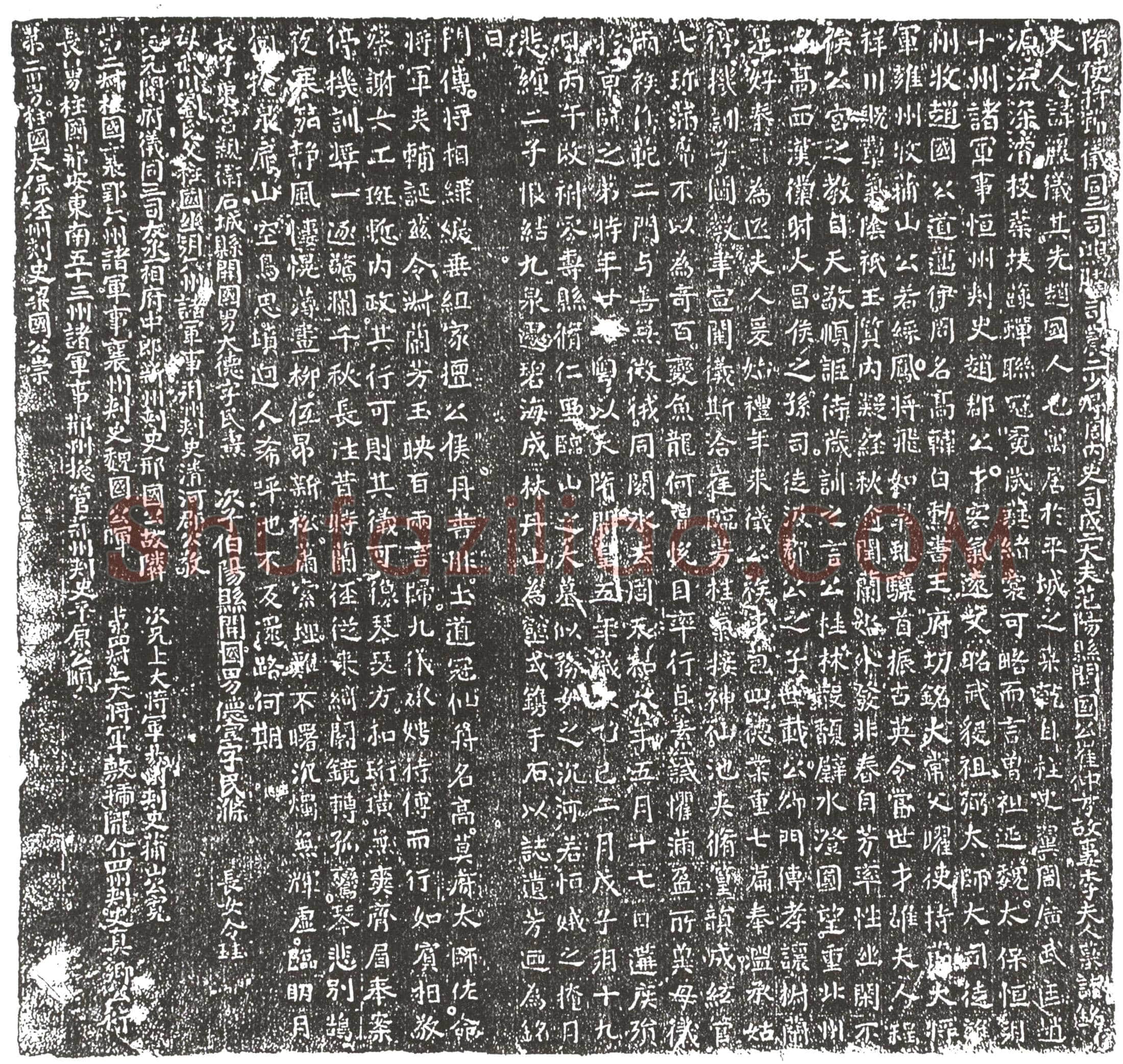隋 郁久闾伏仁 墓誌