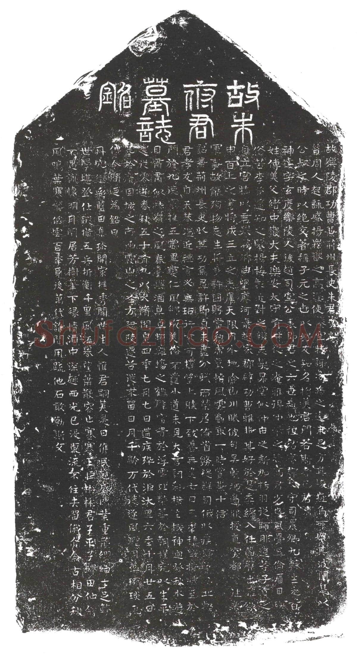 隋 任显 任显妻张氏 墓誌
