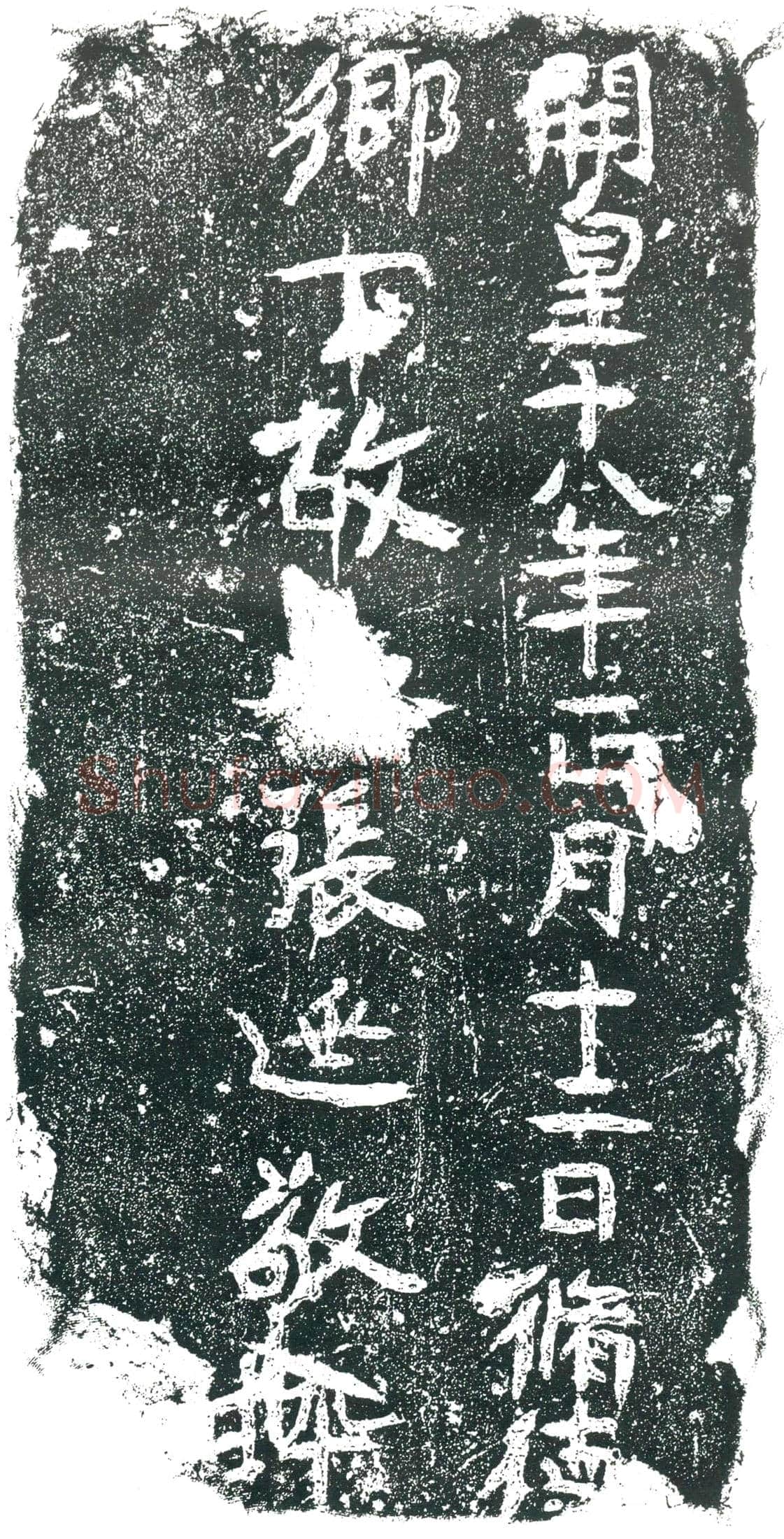 隋张延敬墓誌
