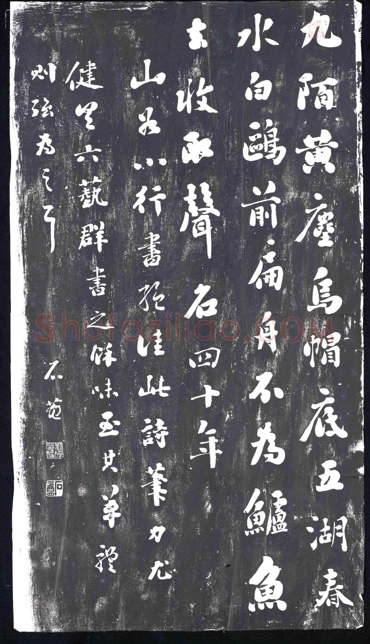 隋 符盛 符盛妻胡氏 墓誌