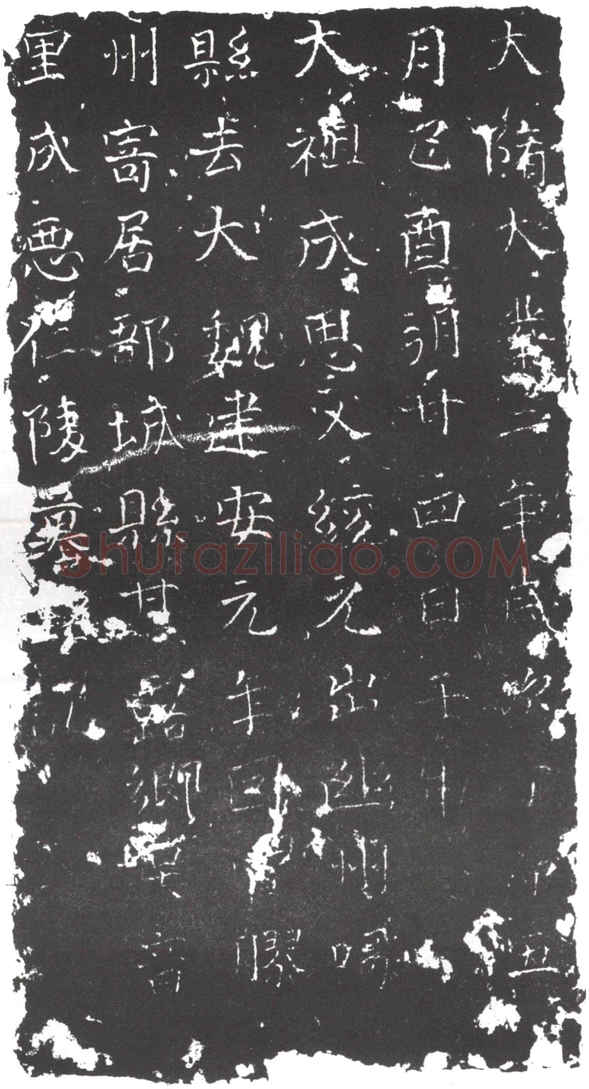 隋 吕胡 吕胡妻李氏 墓誌