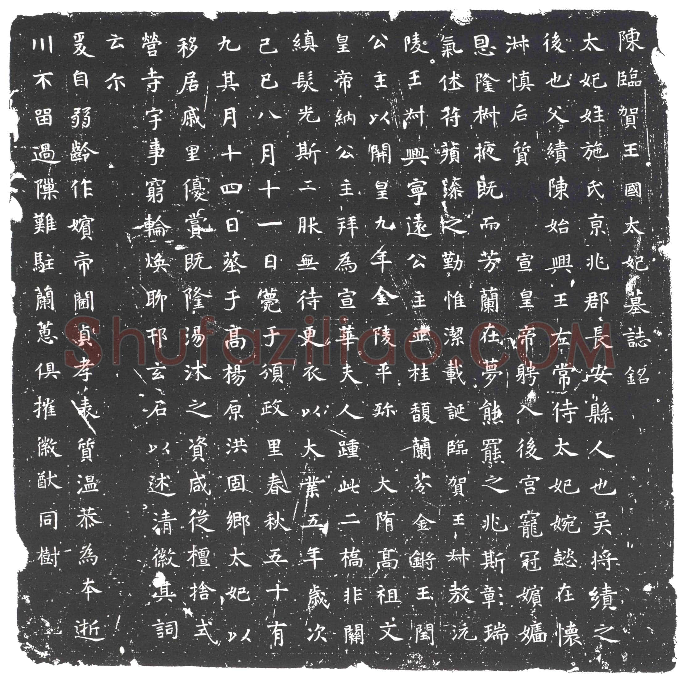 隋 刘则 墓誌