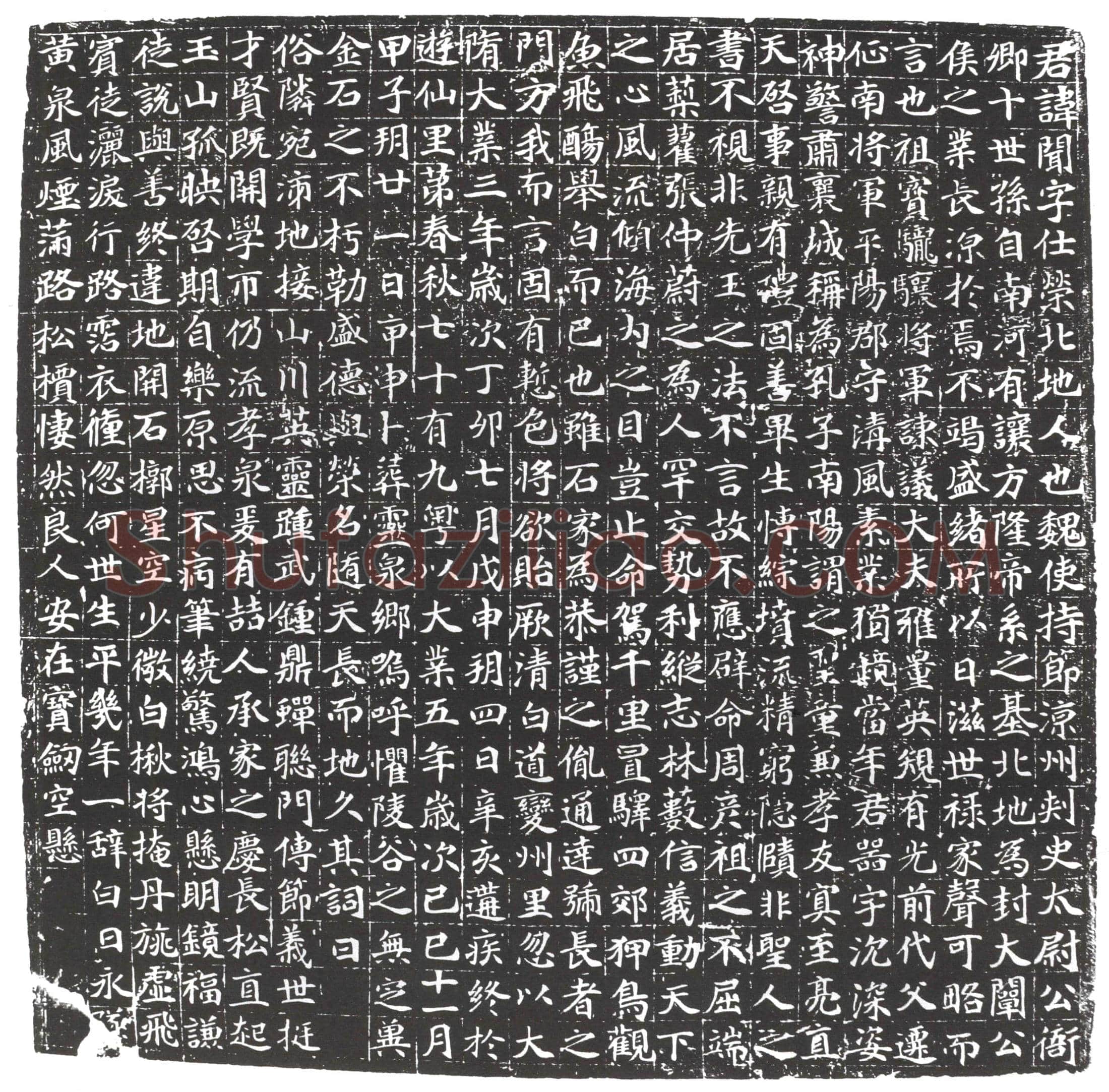 隋 尉仁弘 墓誌