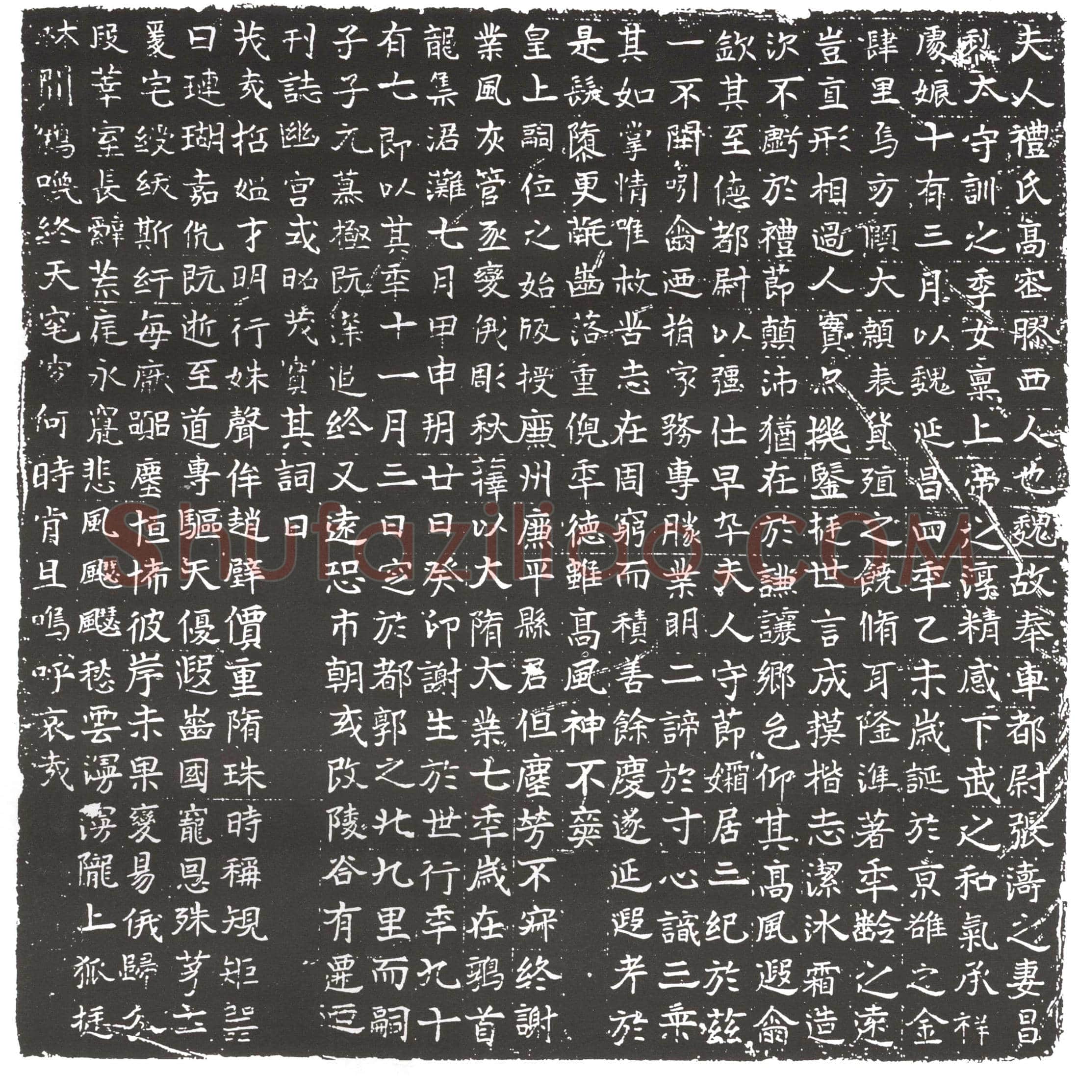 隋 赵朗 赵朗妻孙氏 墓誌