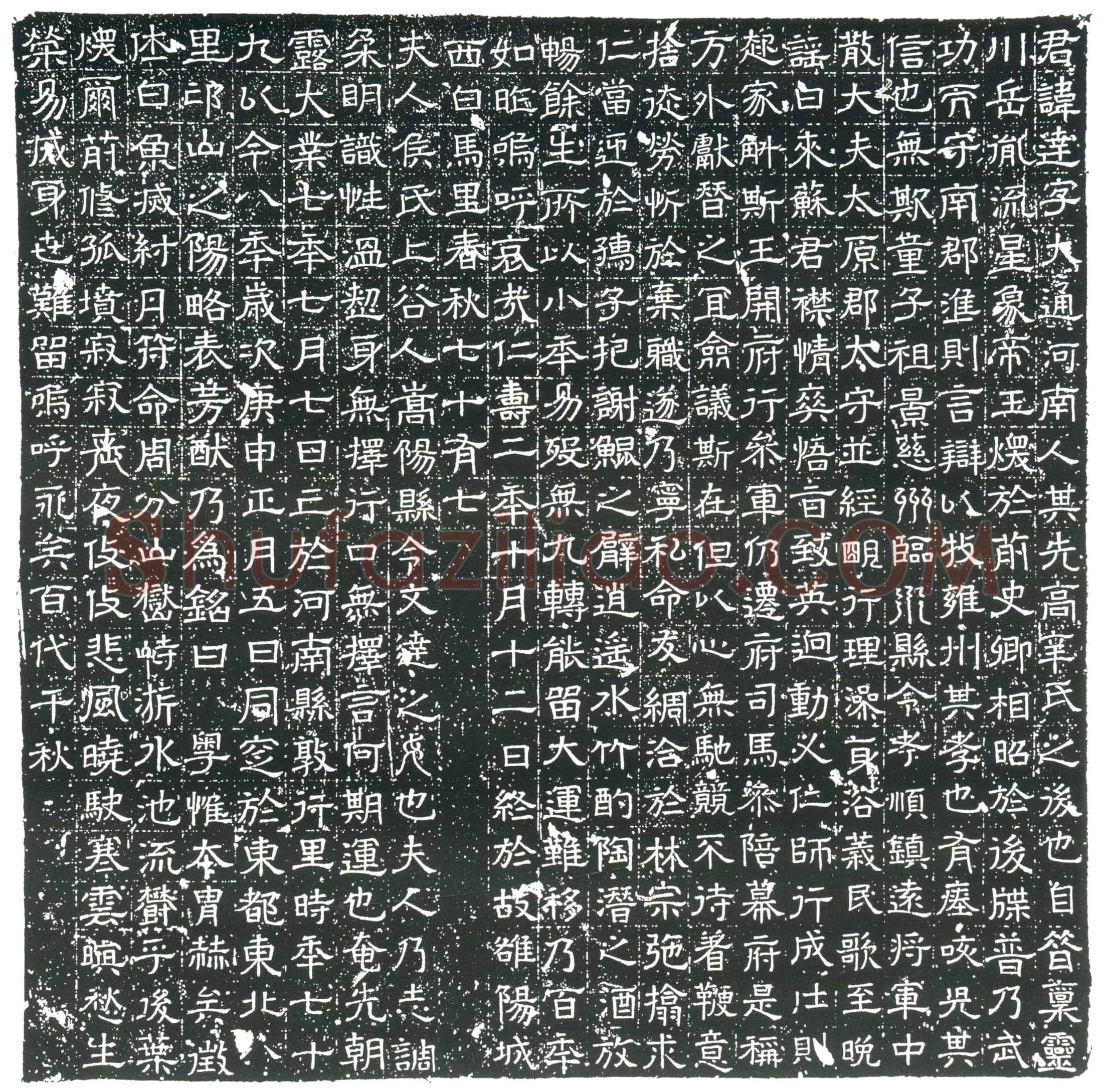 隋 张受 张受妻李氏 墓誌