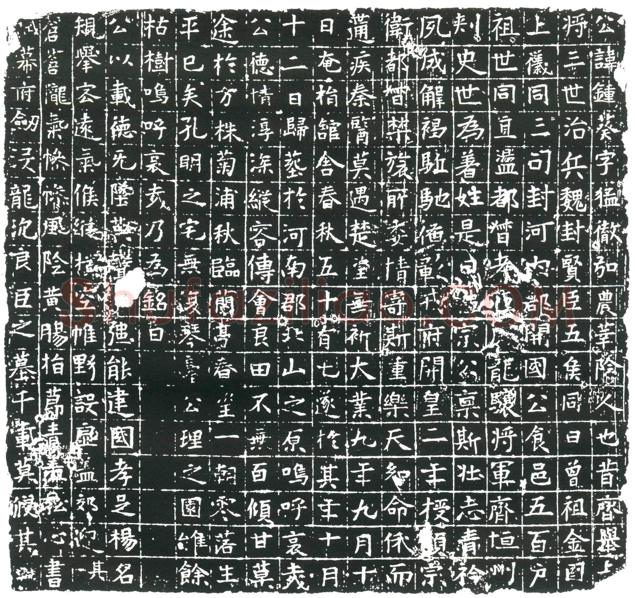 隋 杨定 杨定妻丁氏 墓誌