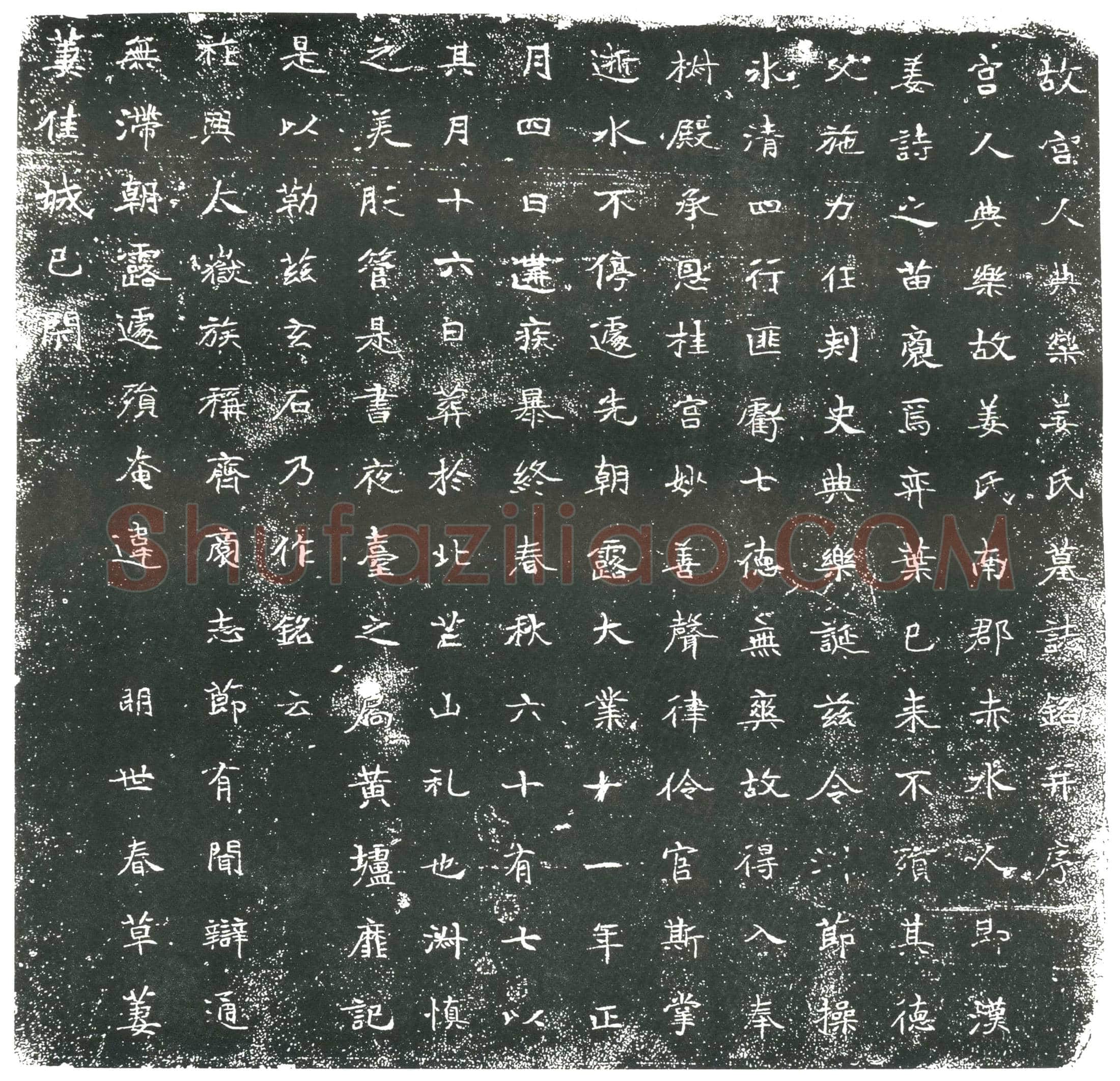 隋 宫人杨氏 墓誌