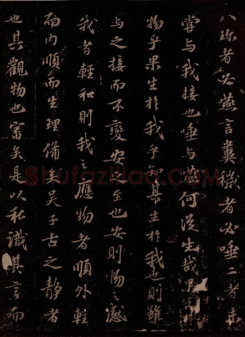 宋 苏轼 问养生之三 书法作品