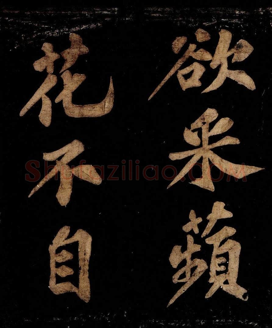 宋 王安中 七绝之五 书法作品
