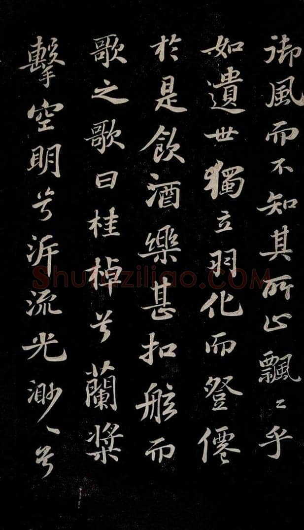 北宋 苏轼 赤壁赋之三 书法作品