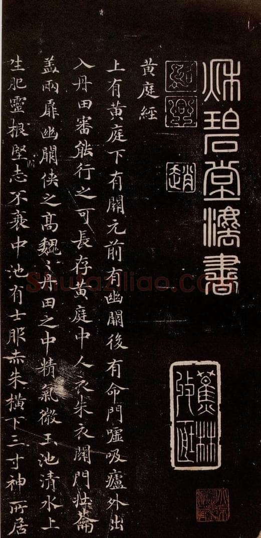 宋代 宋高宗 《临黄庭经》之一 书法作品
