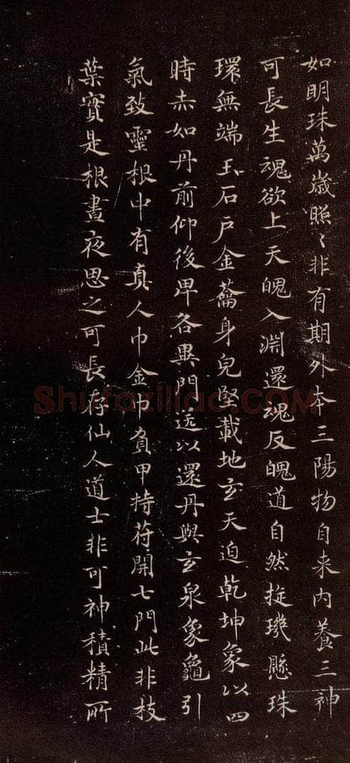 宋代 宋高宗 《临黄庭经》之六 书法作品
