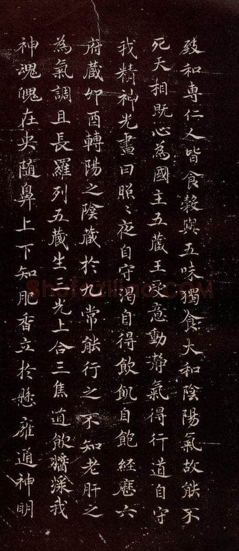 宋代 宋高宗 《临黄庭经》之七 书法作品