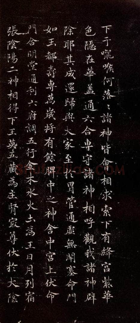 宋代 宋高宗 《临黄庭经》之九 书法作品