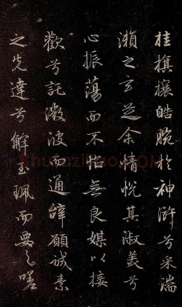 元代 赵孟俯 《洛神赋》之九 书法作品