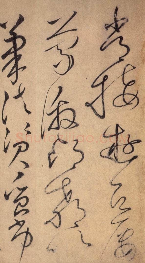 777唐 怀素 《自叙帖》之十七 书法作品
