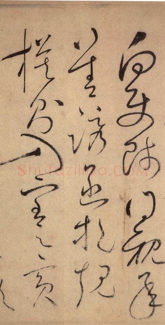 777唐 怀素 《自叙帖》之二十 书法作品