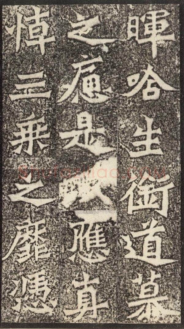 北魏  《魏灵藏薛法绍造像记》之五 书法作品
