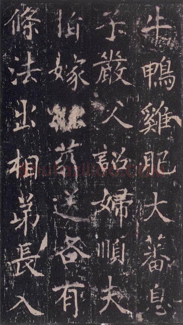 唐 沈传师 《柳州罗池庙碑》之十四 书法作品