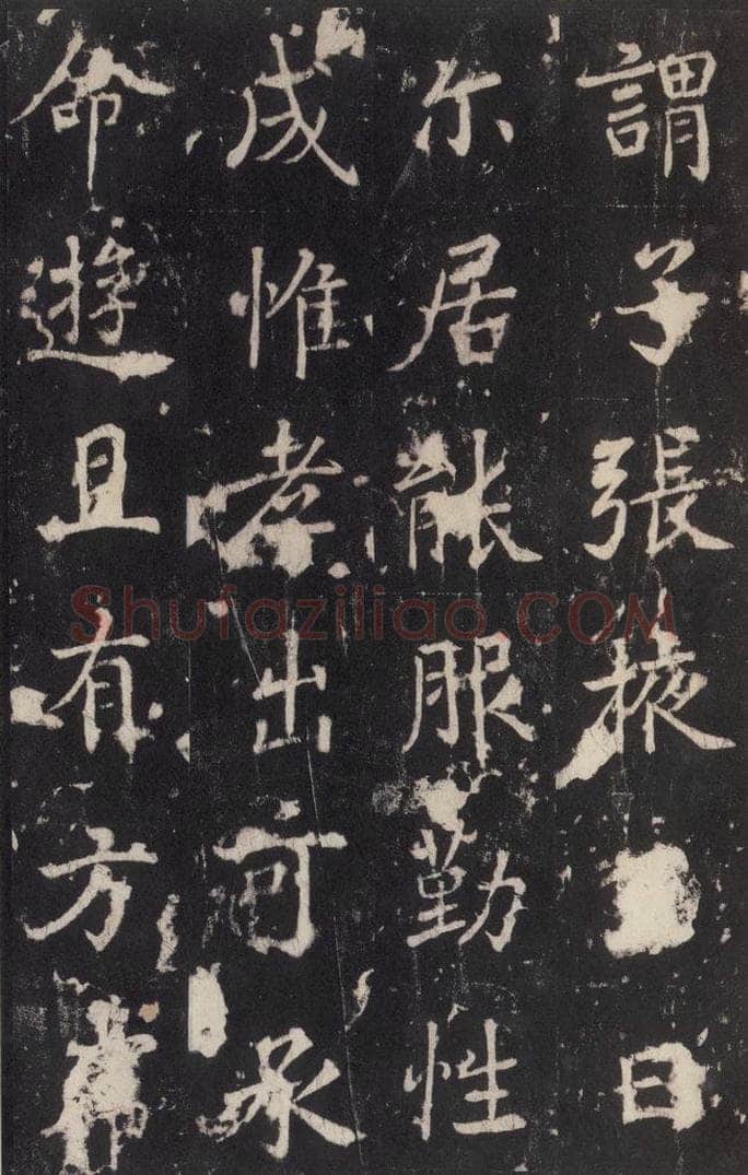 779年唐代 张增 《段行琛碑》之十九 书法作品