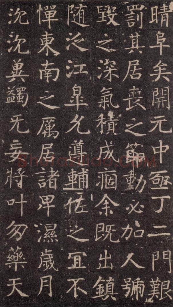 741唐 颜真卿 《王琳墓志》之八 书法作品