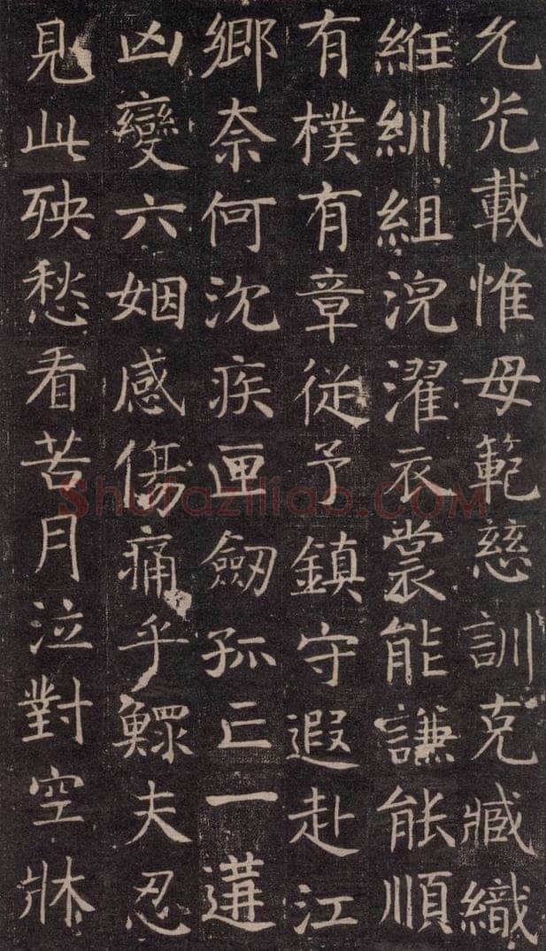 741唐 颜真卿 《王琳墓志》之十四 书法作品