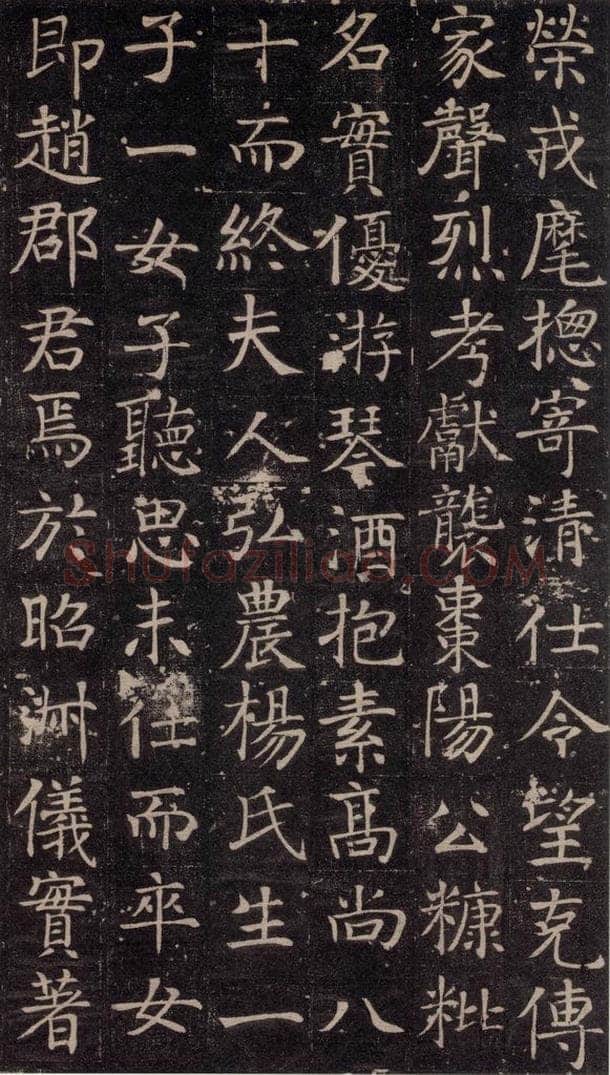 741唐 颜真卿 《王琳墓志》之四 书法作品