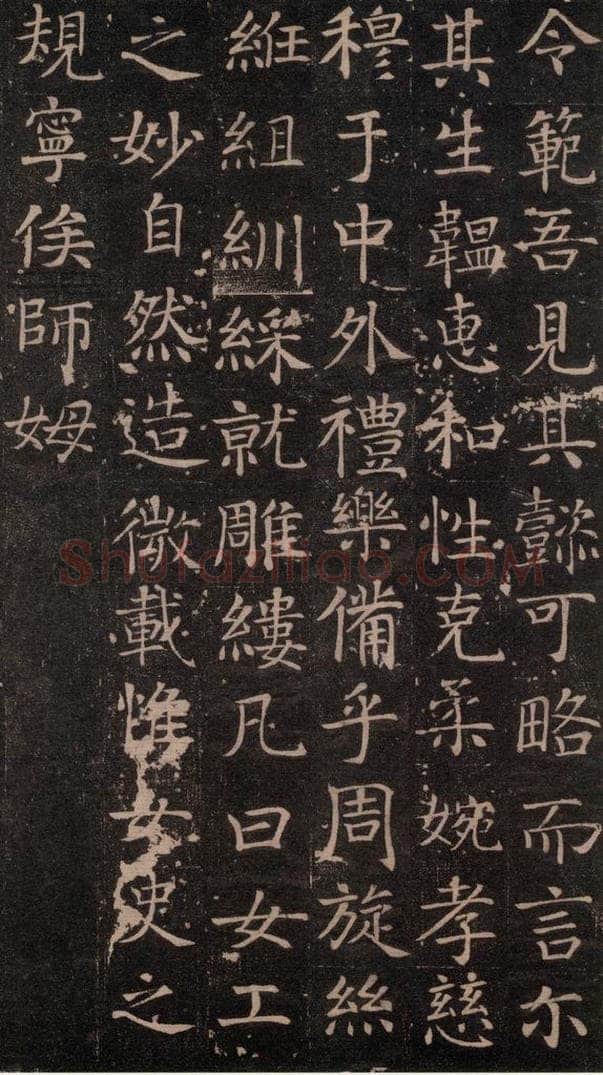741唐 颜真卿 《王琳墓志》之五 书法作品