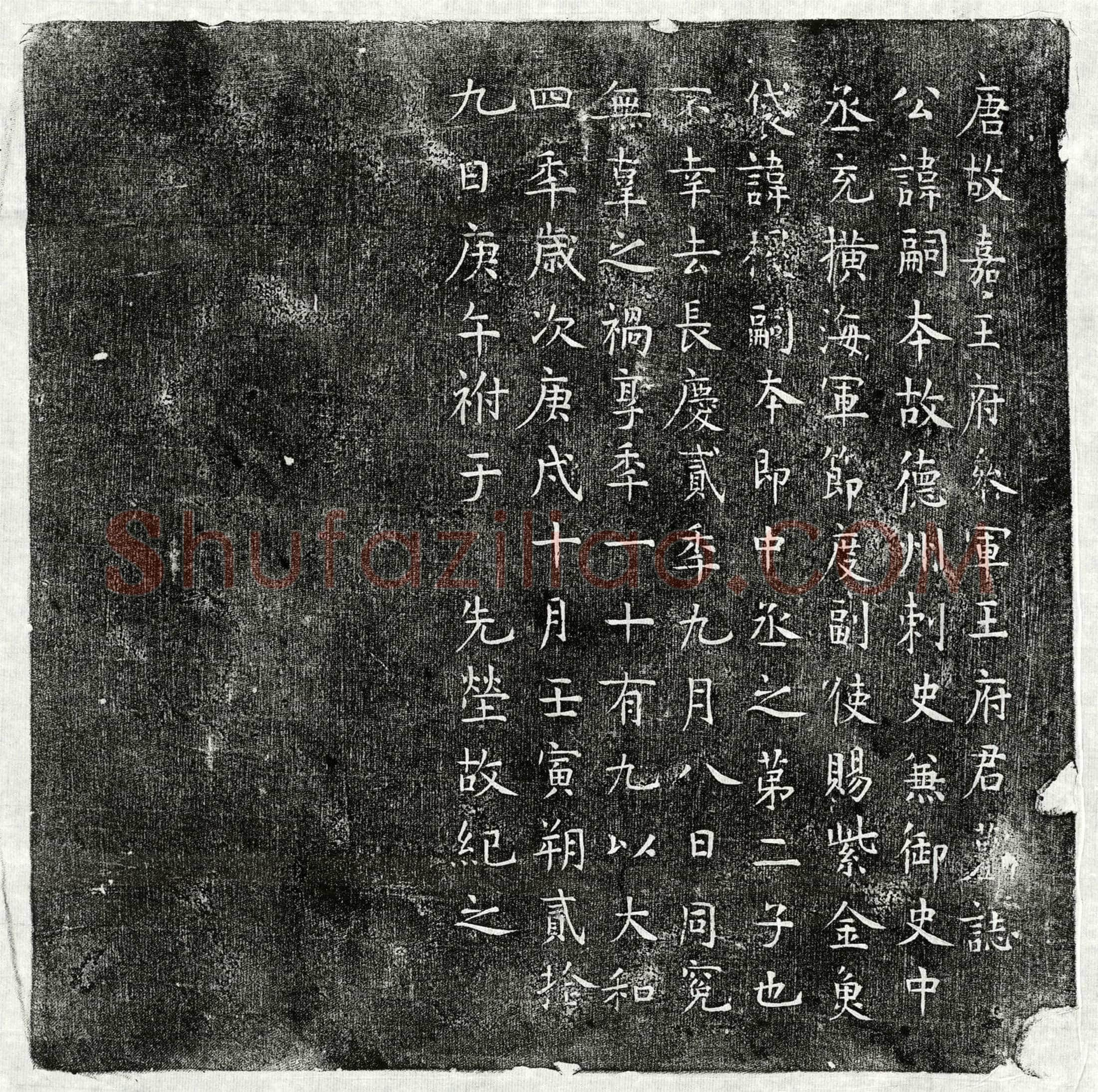 唐 王嗣本 墓誌