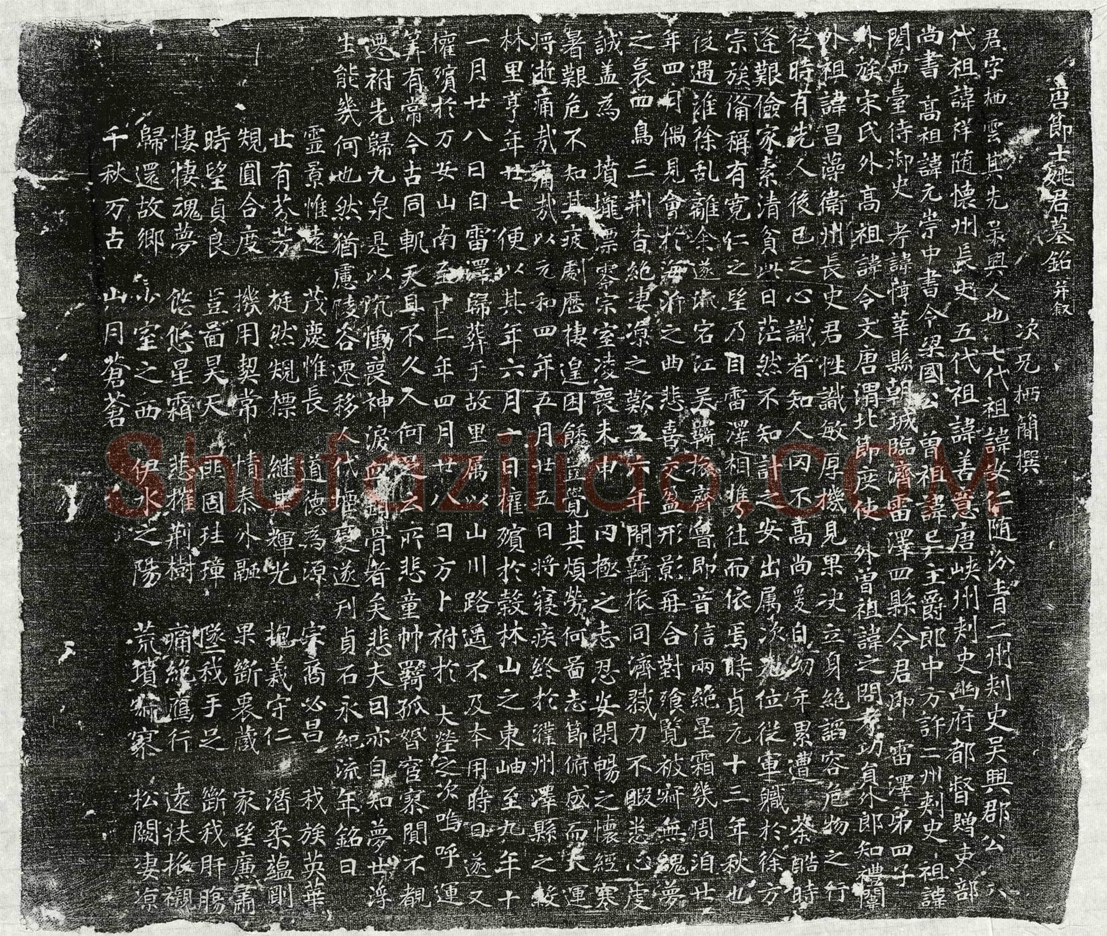 唐 姚栖云 墓誌