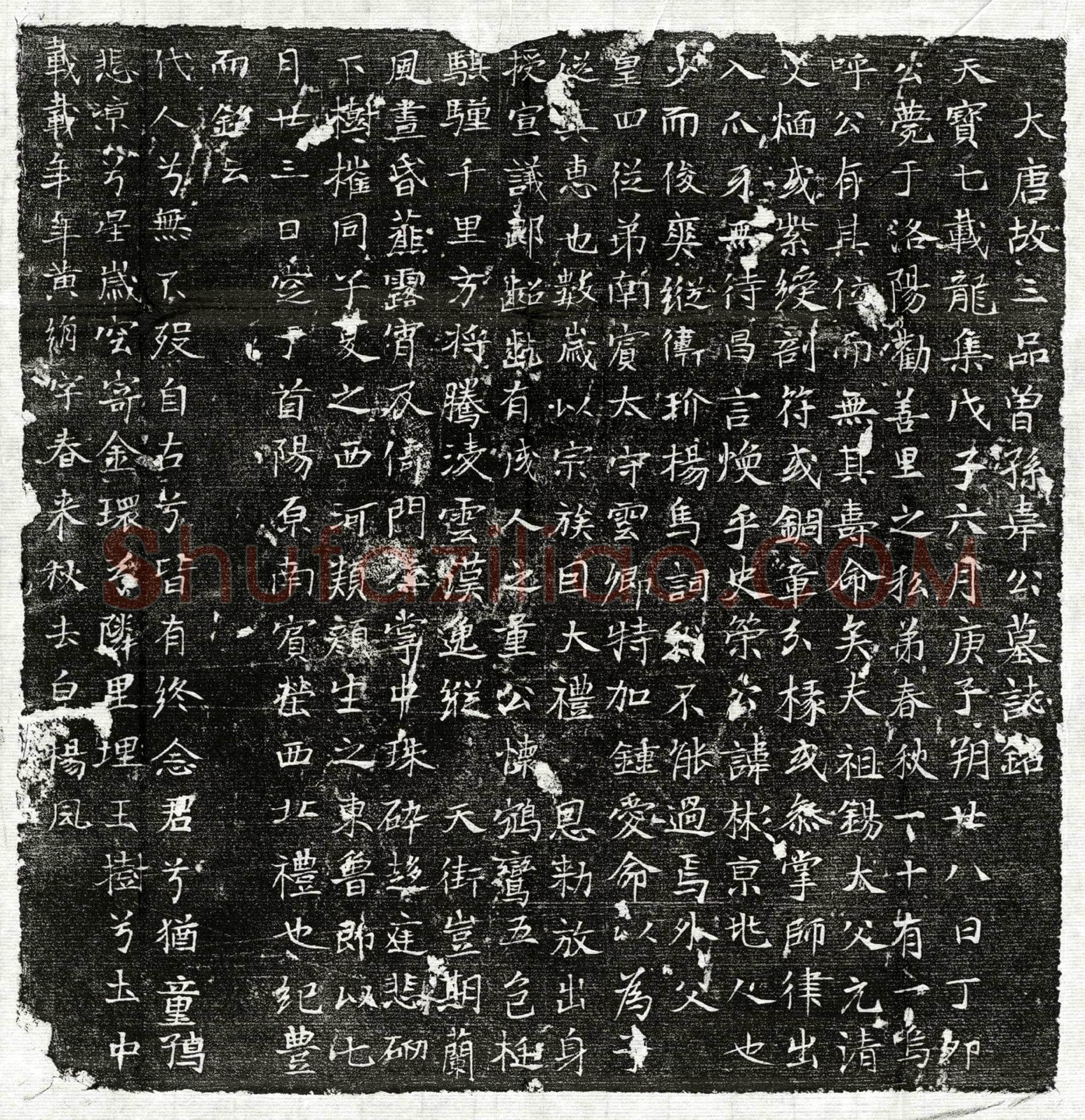 唐 韦彬 墓誌