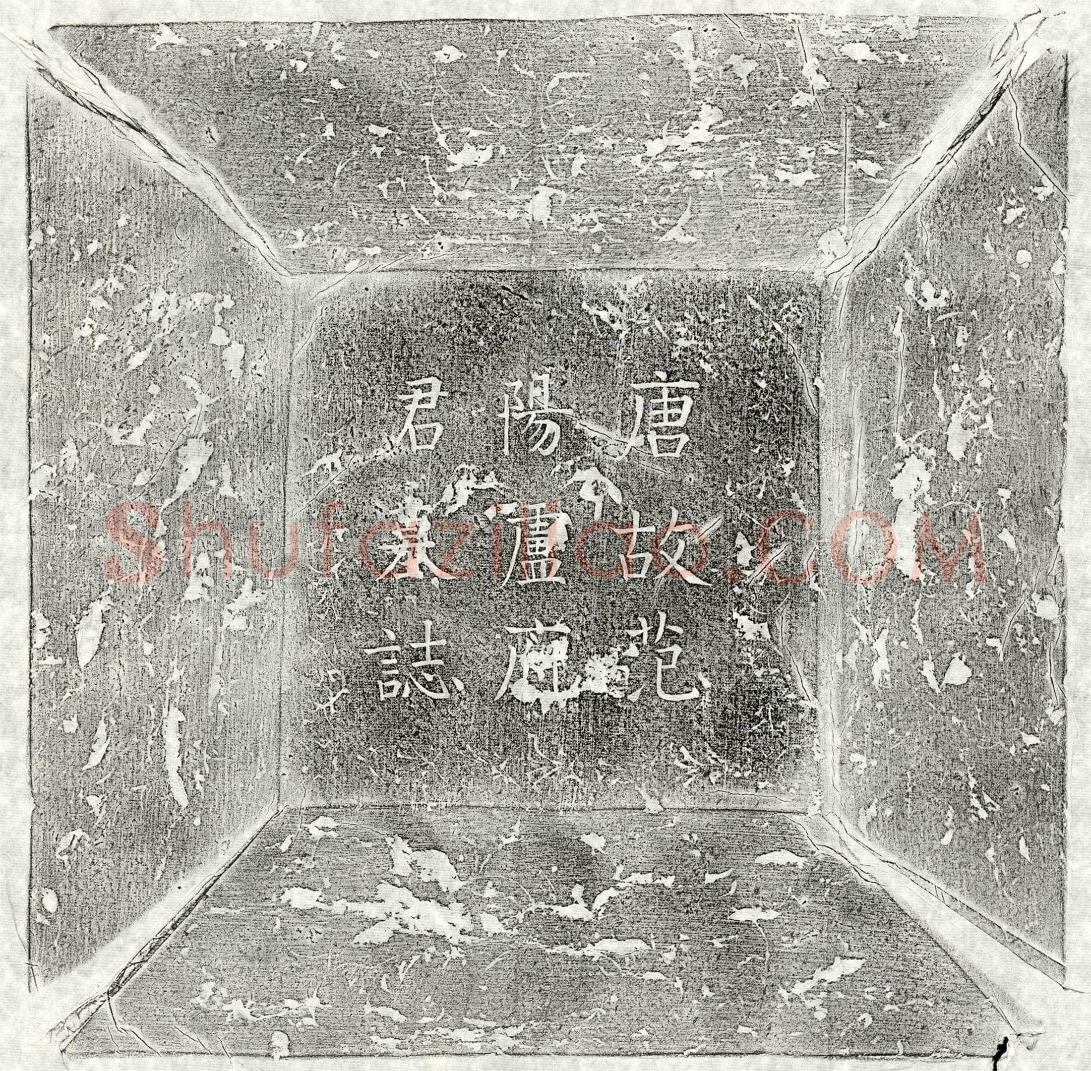 唐卢愻墓誌(唐故京兆府三原县尉卢府【君墓】誌铭并序)