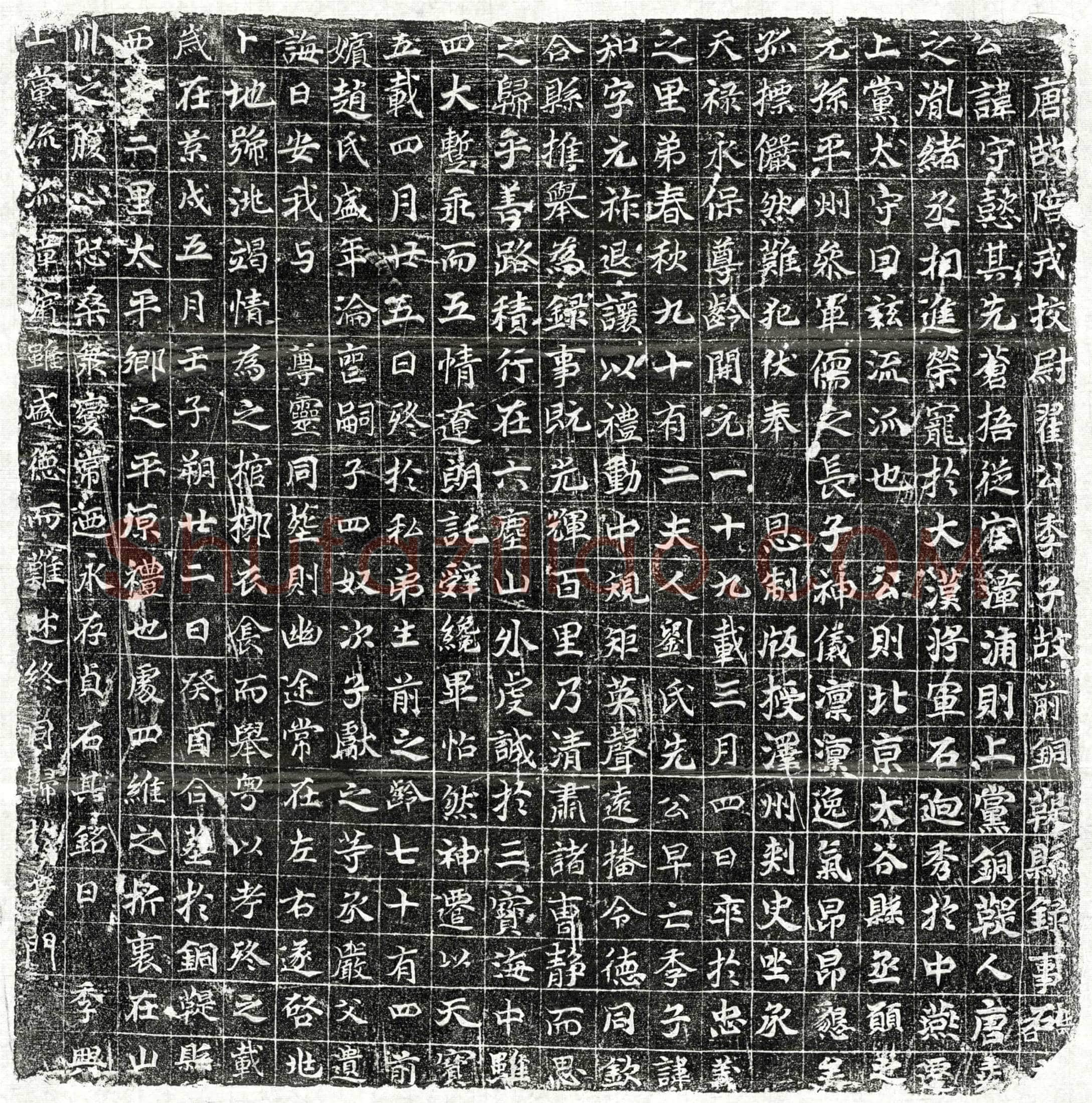 唐翟守懿墓誌(唐故陪戎校尉翟公季子故前铜鞮县录事石【】誌石)
