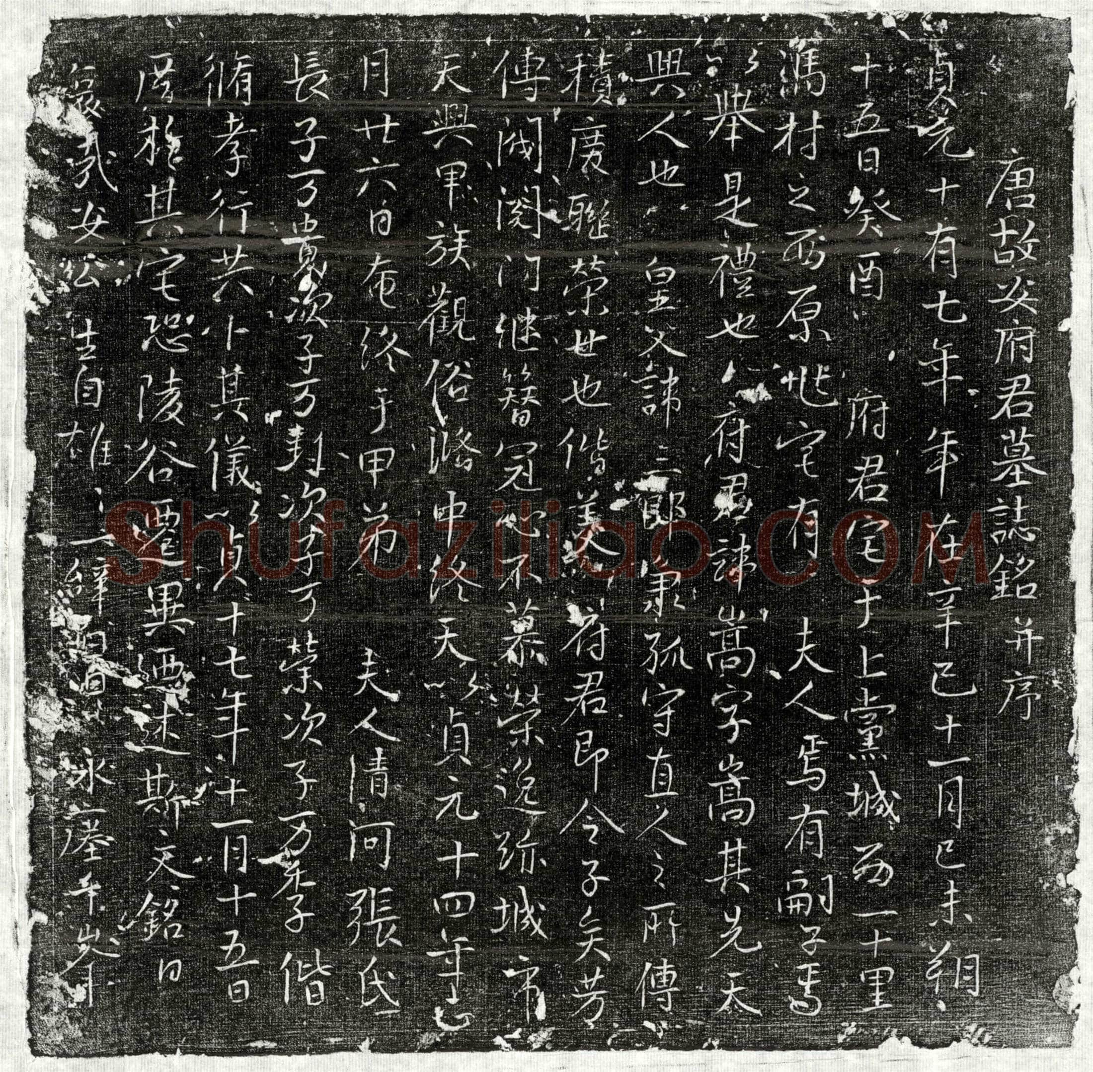 唐 安嵩 墓誌
