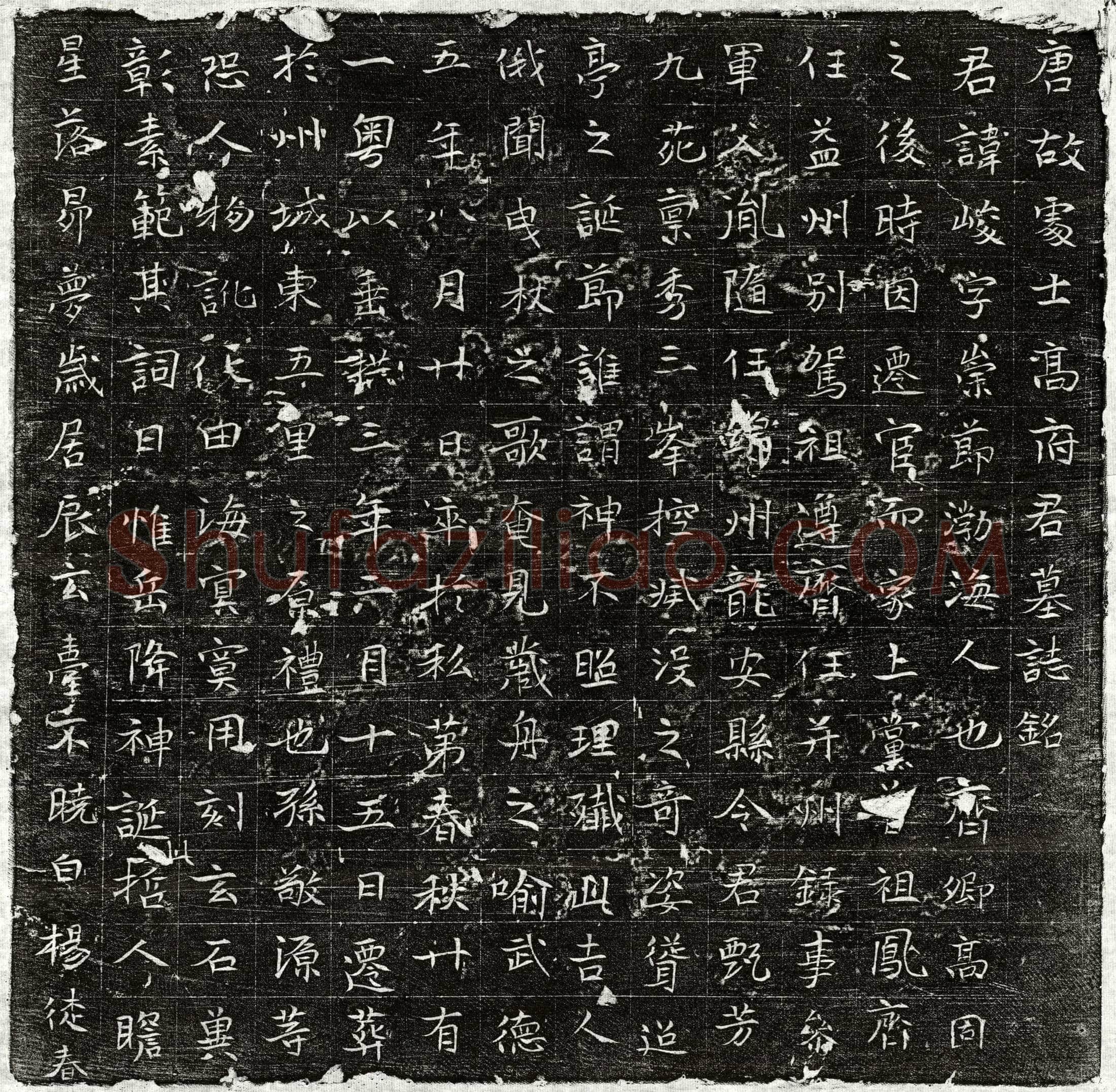 唐高峻墓誌(唐故处士高府君墓誌铭)