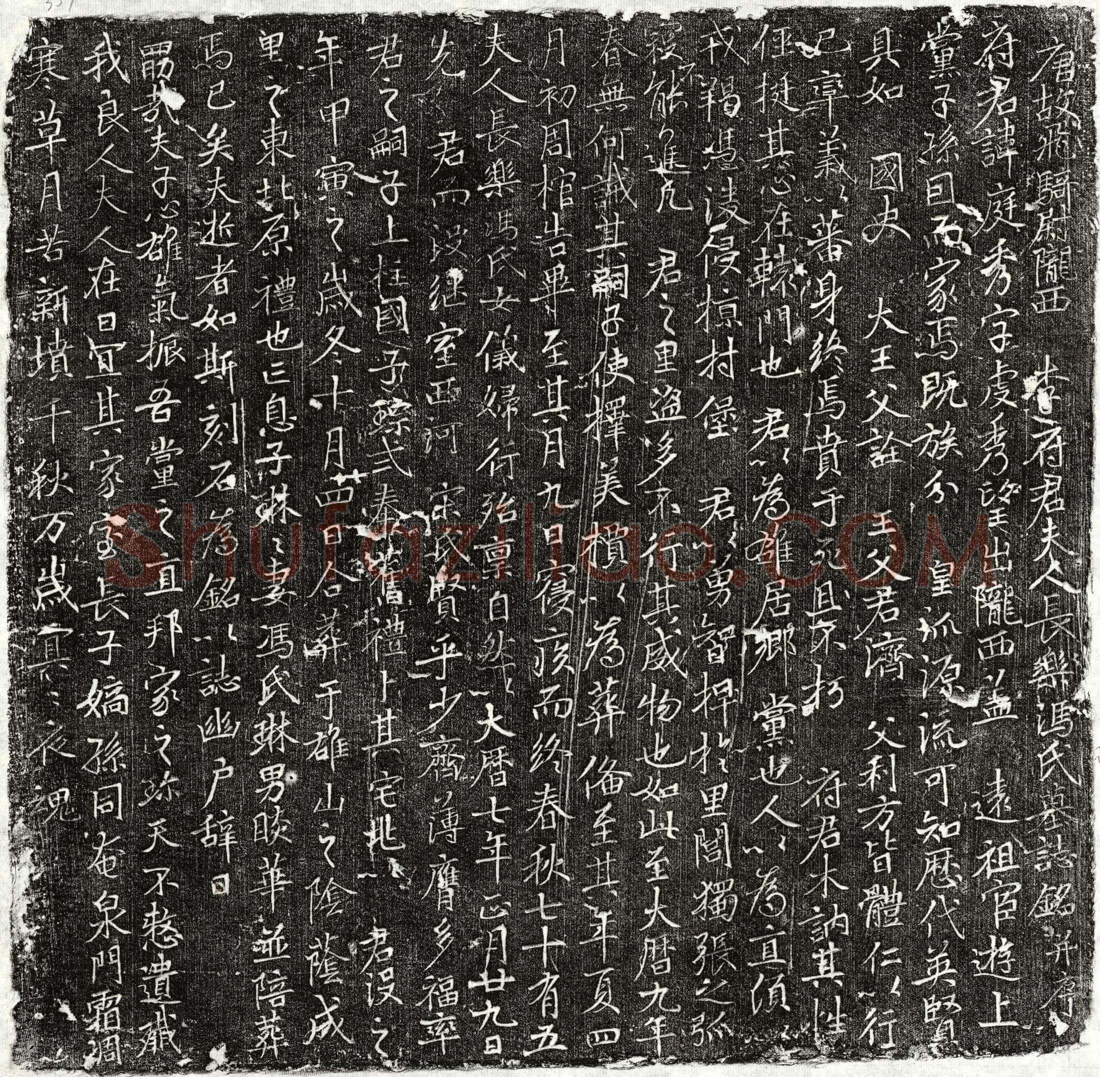 唐 李庭秀 李庭秀妻冯氏 墓誌
