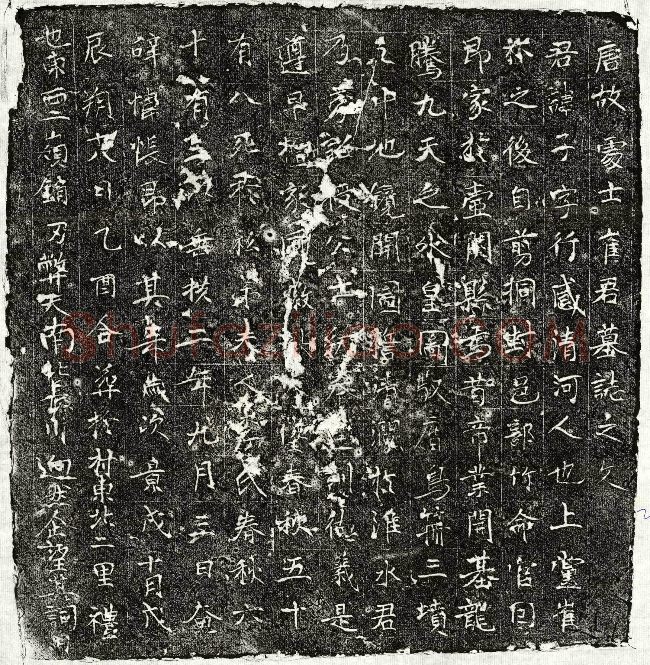 唐崔子墓誌(唐故处士崔君墓誌之文)