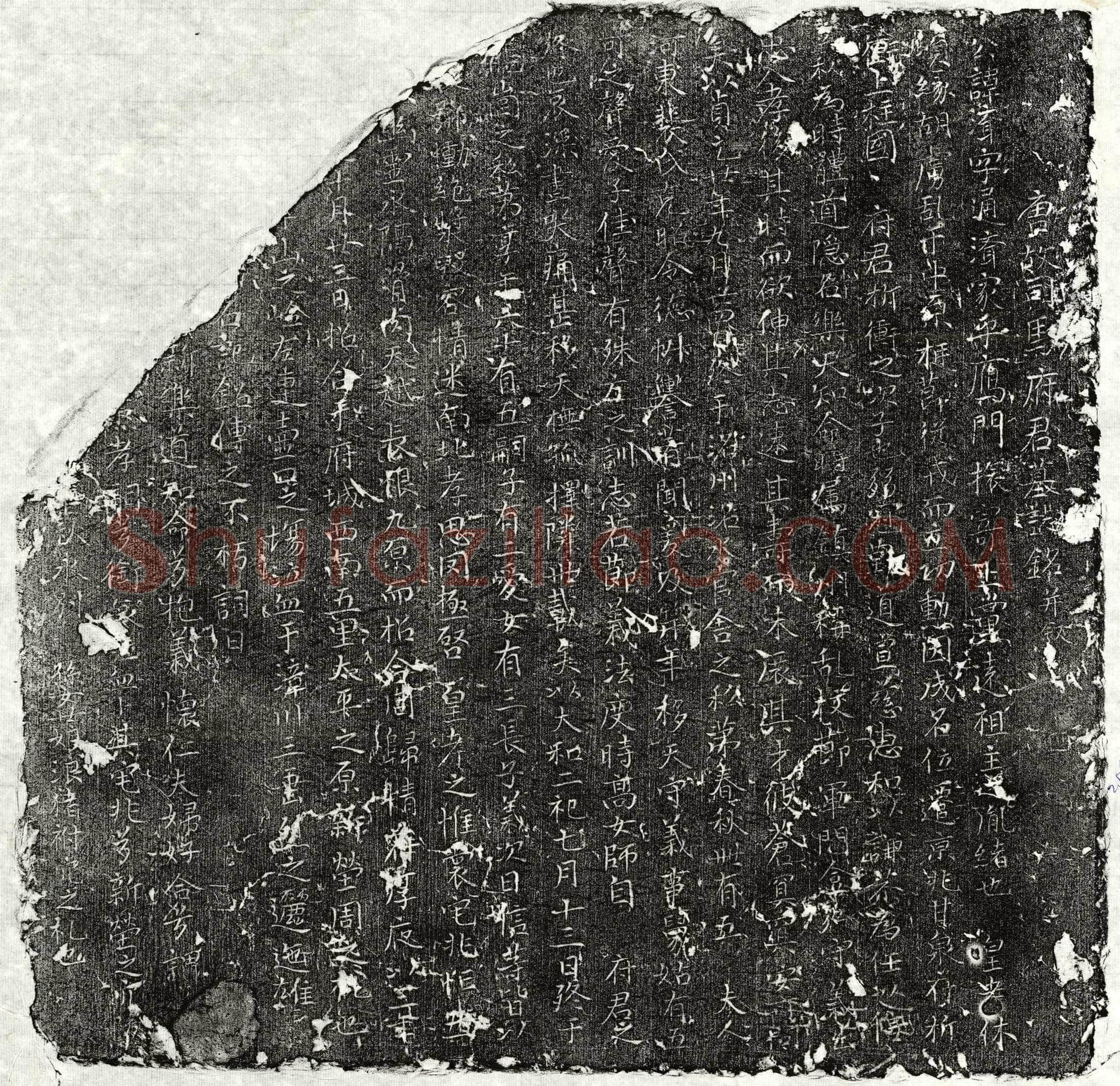 唐 司马济 墓誌