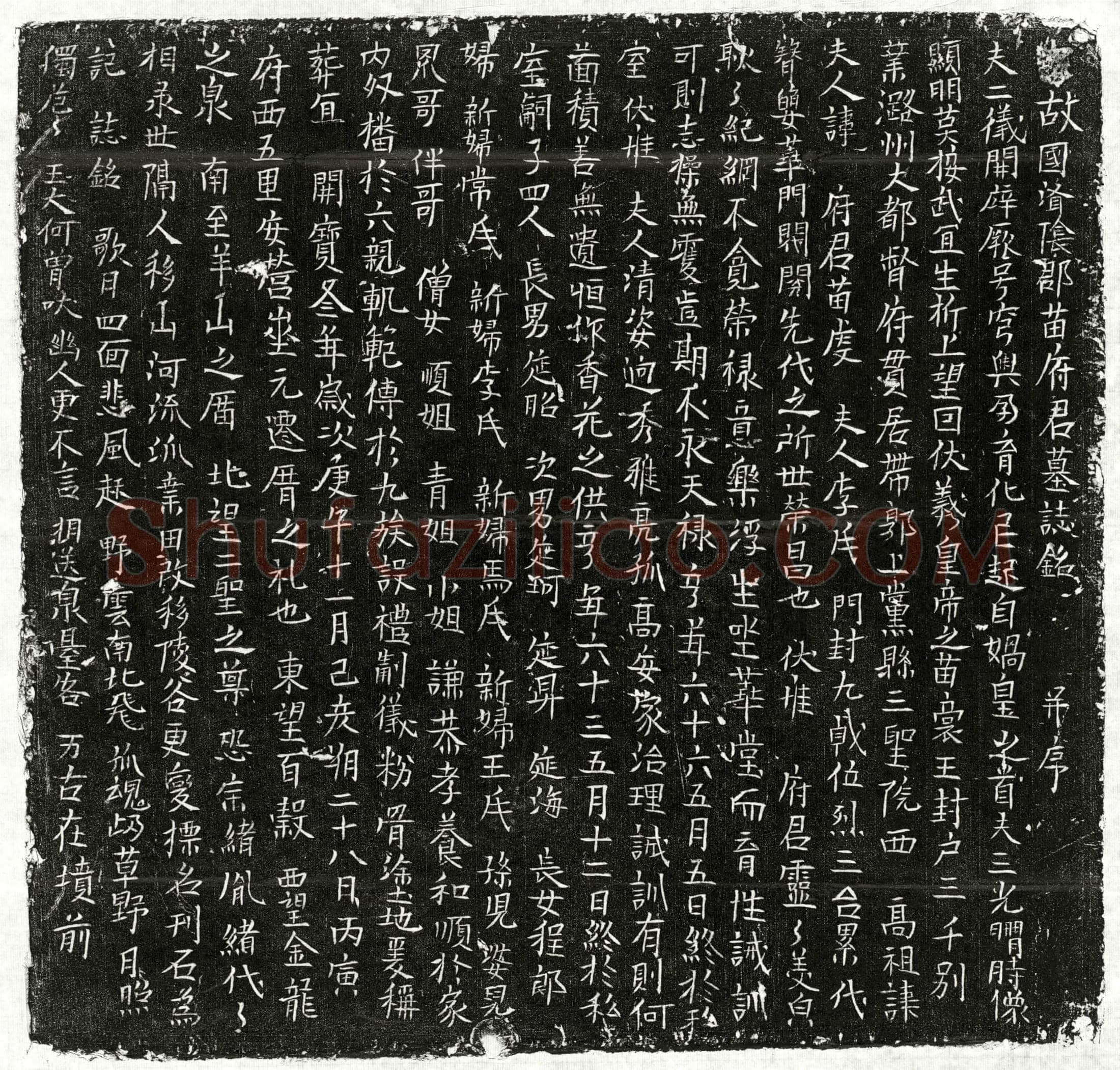 北宋苗虔墓誌(□故国济阴郡苗府君墓誌铭并序)