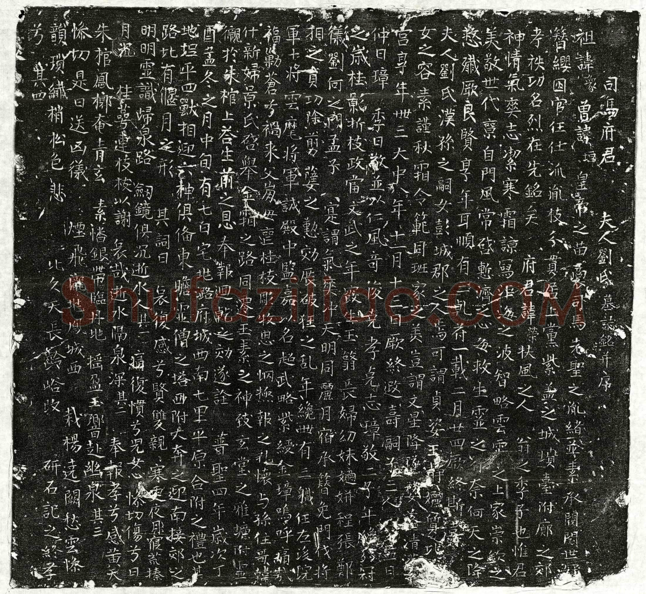 唐司马荣、司马荣妻刘氏墓誌(司马府君夫人刘氏墓誌铭并序)