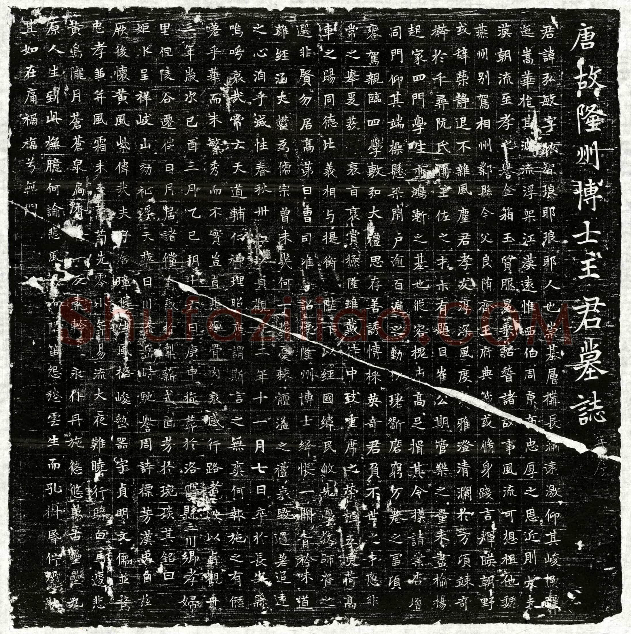 唐 王弘敏 墓誌