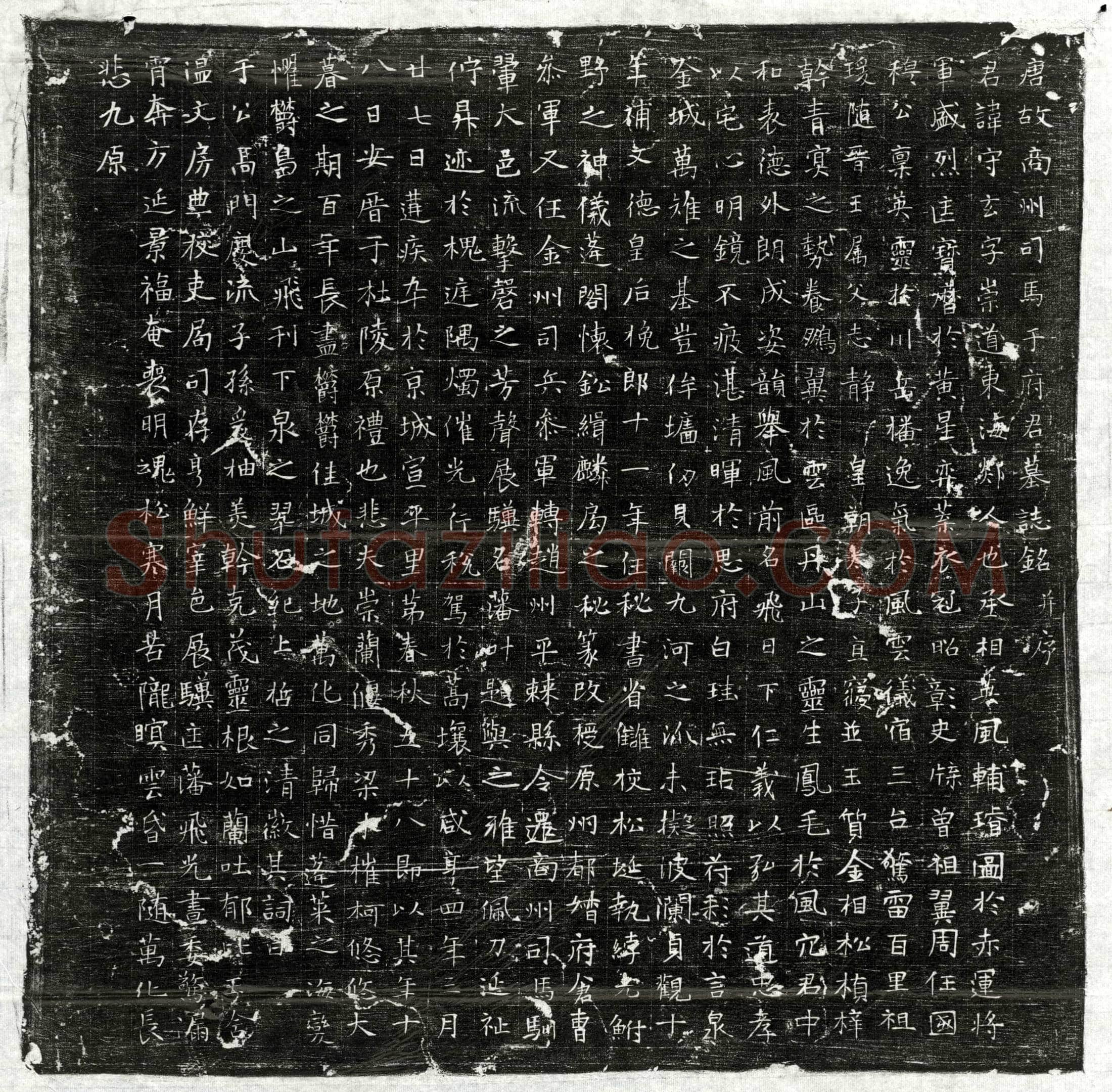 唐于守玄墓誌(唐故商州司马于府君墓誌铭并序)